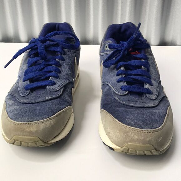 Nike Air Max 1 Premium Deep Royal Granite 512033-408 - Picture 3 of 10